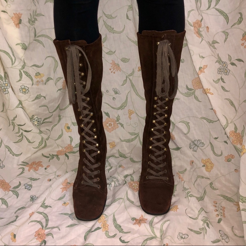 Vintage ‘60s Lace up Boots